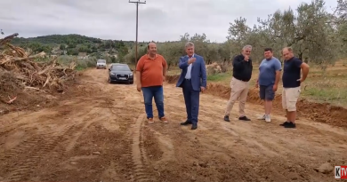 Ξεκίνησε ο δρόμος Σπαθοβούνι – Μαψός – Σωτήριο το έργο για τους αγρότες των δύο χωριών
