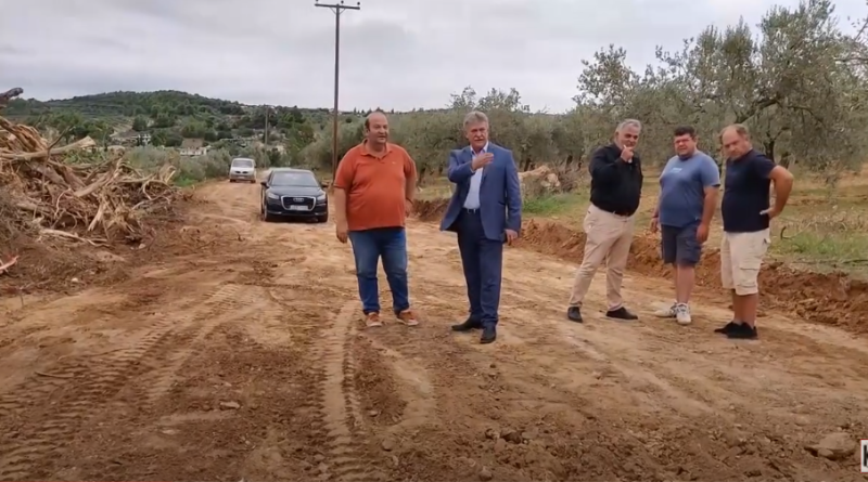 Ξεκίνησε ο δρόμος Σπαθοβούνι – Μαψός – Σωτήριο το έργο για τους αγρότες των δύο χωριών