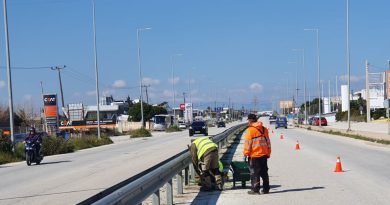 Επιχείρηση καθαρισμού στον Ισθμό-Παρέμβαση της Περιφέρειας Πελοποννήσου