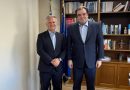 Η αξιοποίηση δημόσιας περιουσίας και αναπτυξιακά έργα στο επίκεντρο της συνάντησης του Περιφερειάρχη Πελοποννήσου με τον Υπουργό Εθνικής Οικονομίας και Οικονομικών