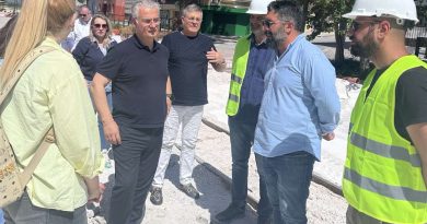 Ο Περιφερειάρχης Δημήτρης Πτωχός στο έργο ανάπλασης των 5 εκατ. ευρώ-Από τη σιδηροδρομική γραμμή Κόρινθος-Βέλο, σε περιβαλλοντικό και πολιτιστικό πάρκο