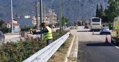 Συνεχίζονται οι καθαρισμοί στο Οδικό Δίκτυο της Π.Ε. Κορινθίας – Παρεμβάσεις σε Κόρινθο και Λουτράκι από την Περιφέρεια Πελοποννήσου