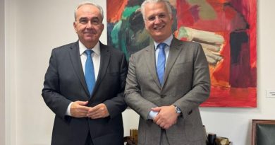 Συνάντηση του Περιφερειάρχη Δημήτρη Πτωχού με τον Αναπληρωτή Υπουργό Εθνικής Οικονομίας και Οικονομικών Νίκο Παπαθανάση -Στο επίκεντρο τα χρηματοδοτικά εργαλεία και οι προεντάξεις έργων