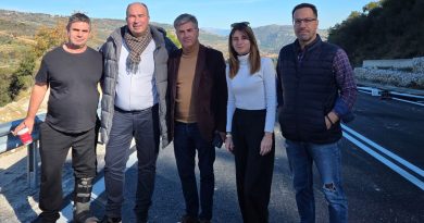 Στην κυκλοφορία ο δρόμος πρόσβασης προς τα Τρίκαλα Κορινθίας και το Χιονοδρομικό Κέντρο Ζήρειας