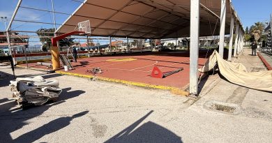 Ξεκίνησαν οι εργασίες για το νέο υπερσύγχρονο γυμναστήριο τύπου μπαλόνι | Νίκος Σταυρέλης: «Κάθε υπόσχεση που δίνουμε, γίνεται έργο »