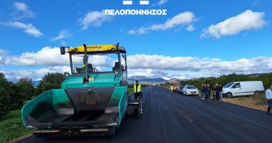 Παρεμβάσεις 650.000 ευρώ για οδική ασφάλεια στην Αργολίδα και αντιπλημμυρική προστασία στην Κορινθία από την Περιφέρεια Πελοποννήσου