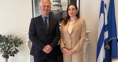 Συνάντηση του Περιφερειάρχη Δημήτρη Πτωχού με την Υπουργό Τουρισμού Όλγα Κεφαλογιάννη- Στο επίκεντρο η πορεία του DMMO καιοι νέες πρωτοβουλίες διεθνούς προβολής της Πελοποννήσου